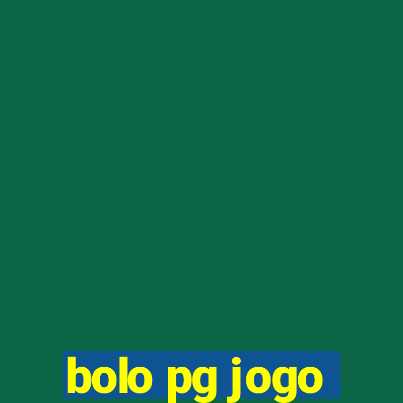 bolo pg jogo